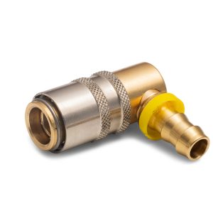 Kupplung - Ohne Ventil - Schnellsteck-Tülle 10mm - 90°