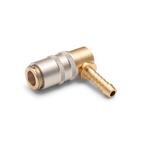 Kupplung - Ohne Ventil - Schlauchtülle 6mm - 90°