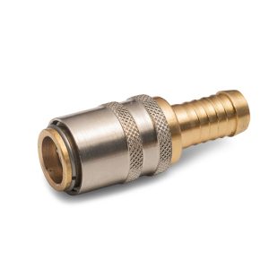 Kupplung - Ohne Ventil - Schlauchtülle 13mm - Gerade