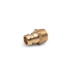 Nippel - Ohne Ventil - Außengewinde 3/8" - Gerade - Innensechskant